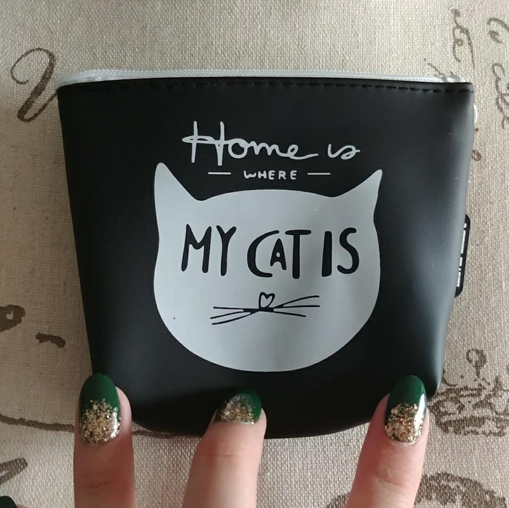 Home is Where my Cat is Coin Bag